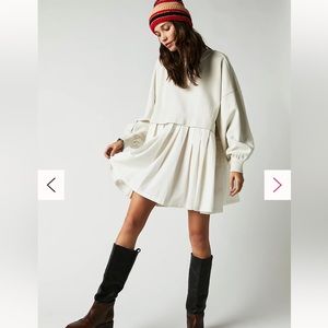 Free people Eleanor Sweatshirt dress